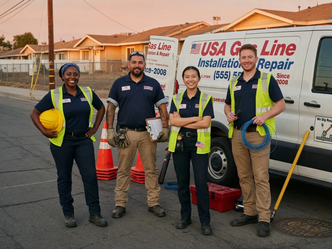 Gas Line Installation company in West Finley, PA